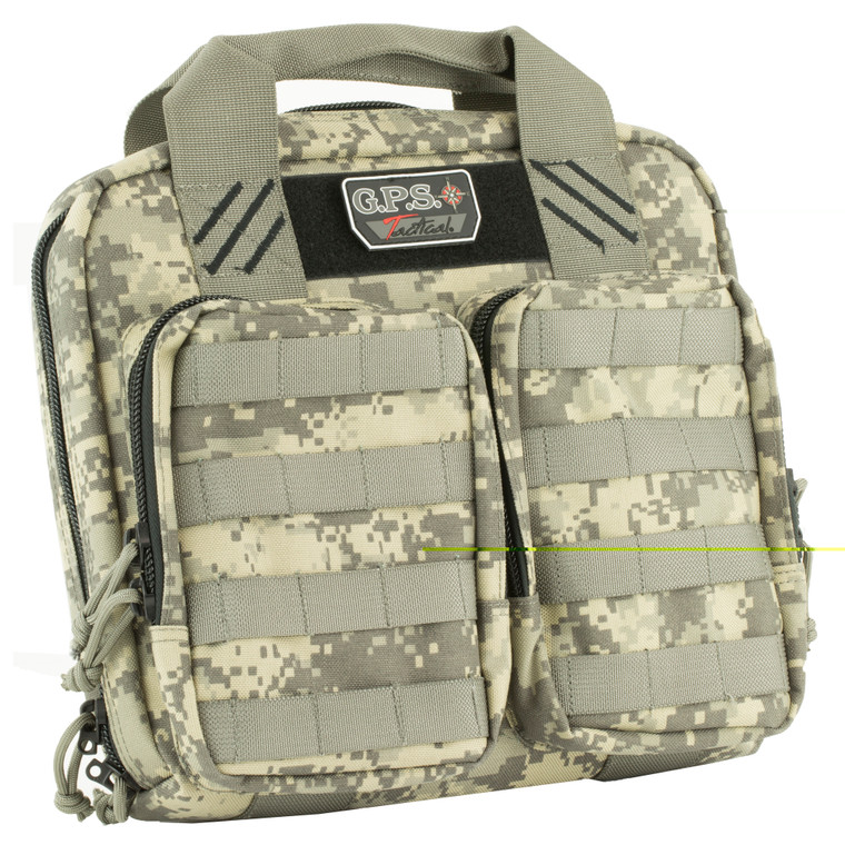 GPS, Tactical, Range Bag, Fall Digital, Soft, Up To 2 Pistols