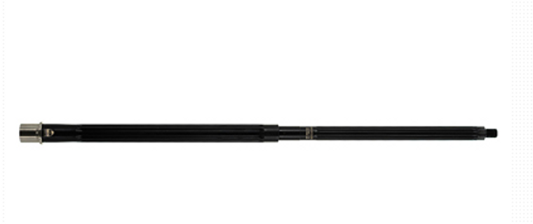 Faxon Firearms, Match Series, 1:7 Twist Barrel, 22 ARC, 24", Heavy Flued, Rifle Length Gas System, Fits AR-15, Nitride Finish, Black