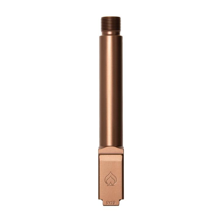 Ballistic Advantage, Premium Series, 9MM, 4.5" Threaded Barrel, 1/2x28, For Glock 19 Gen 3-5, Copper
