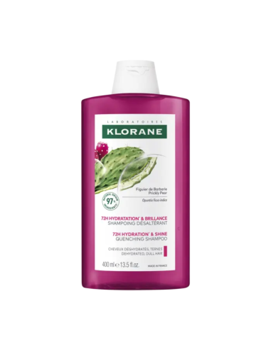 KLORANE Champú Brillo & Hidratación al Higo de Barbaria 400 ml