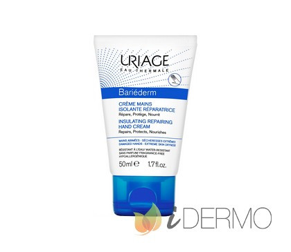 Uriage bariéderm crema de manos aislante reparadora