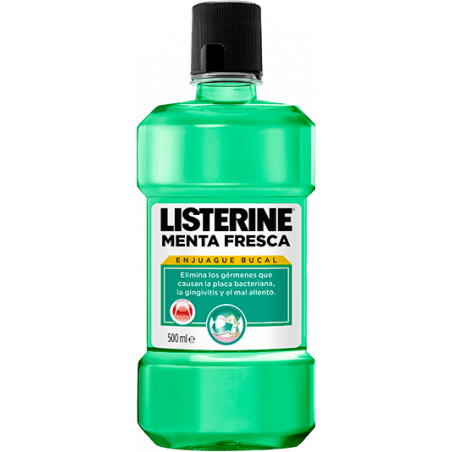 Listerine menta fresca, 500 mL