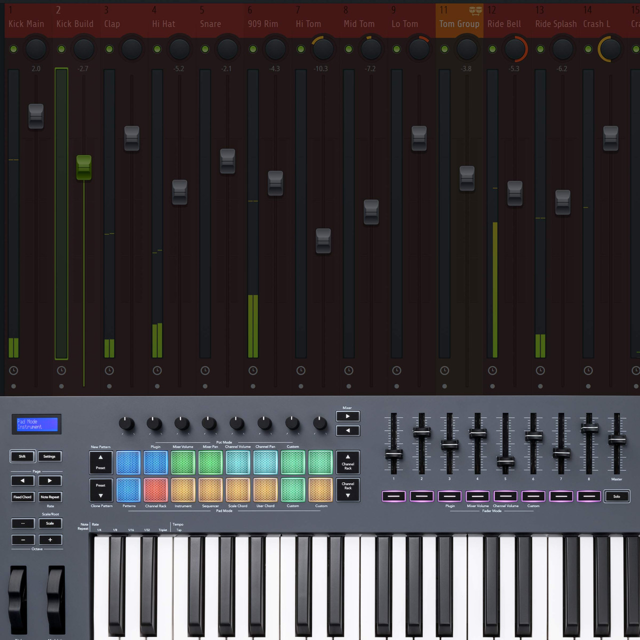 Novation FLkey 49 - 49-Key Fully-Integrated MIDI Controller