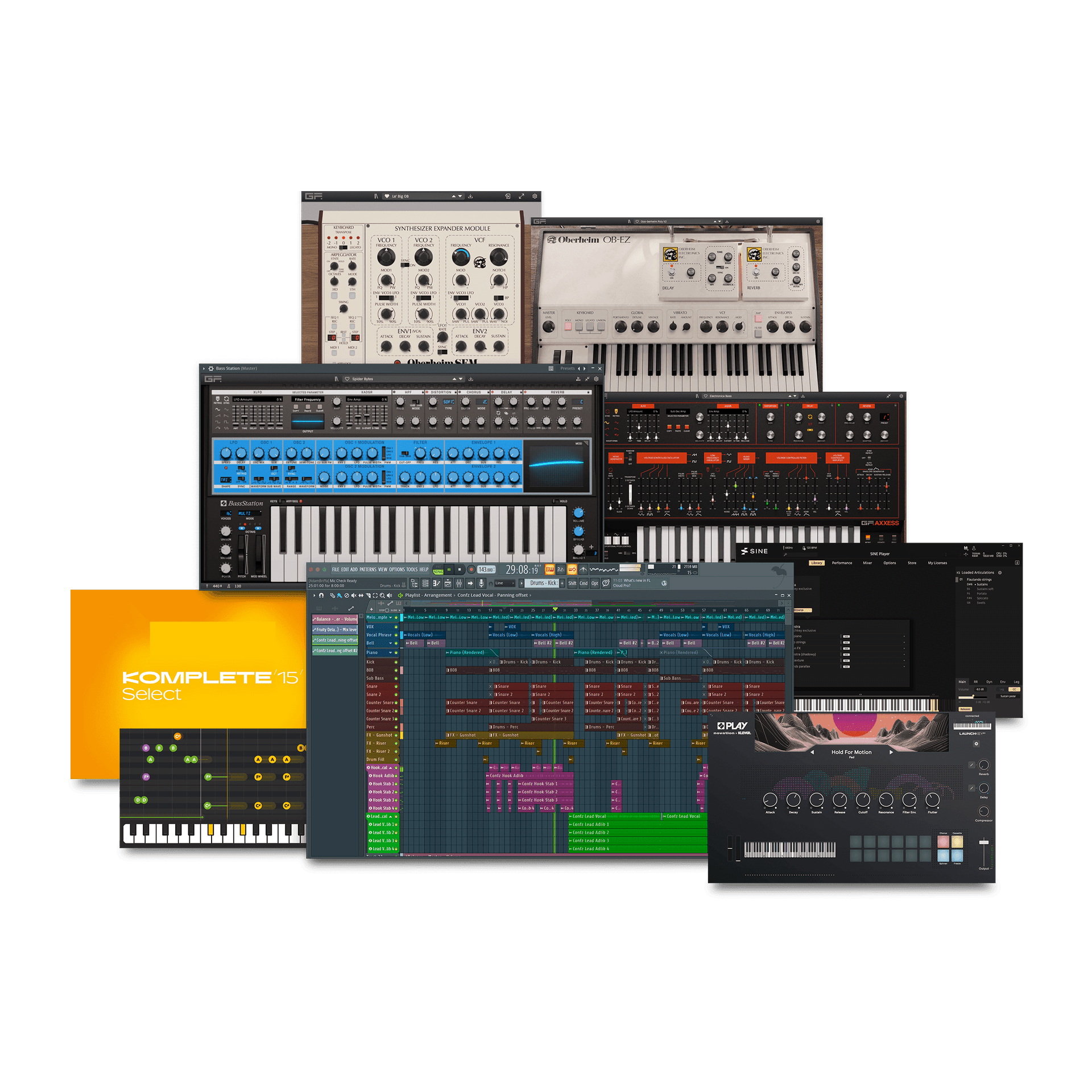 Un pack logiciel prêt à produire