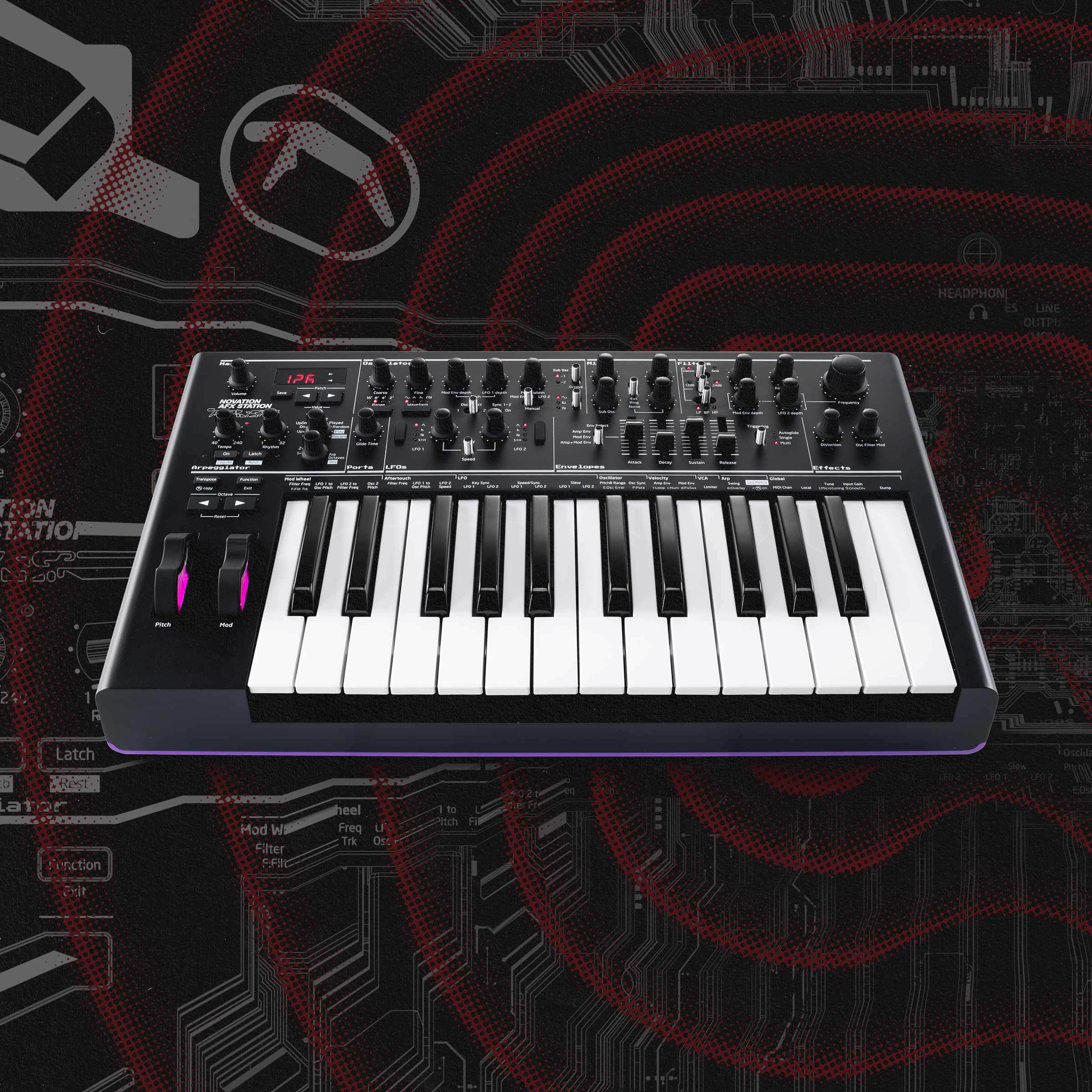 Analog Cases Case For Novation Bass II | Bax Music