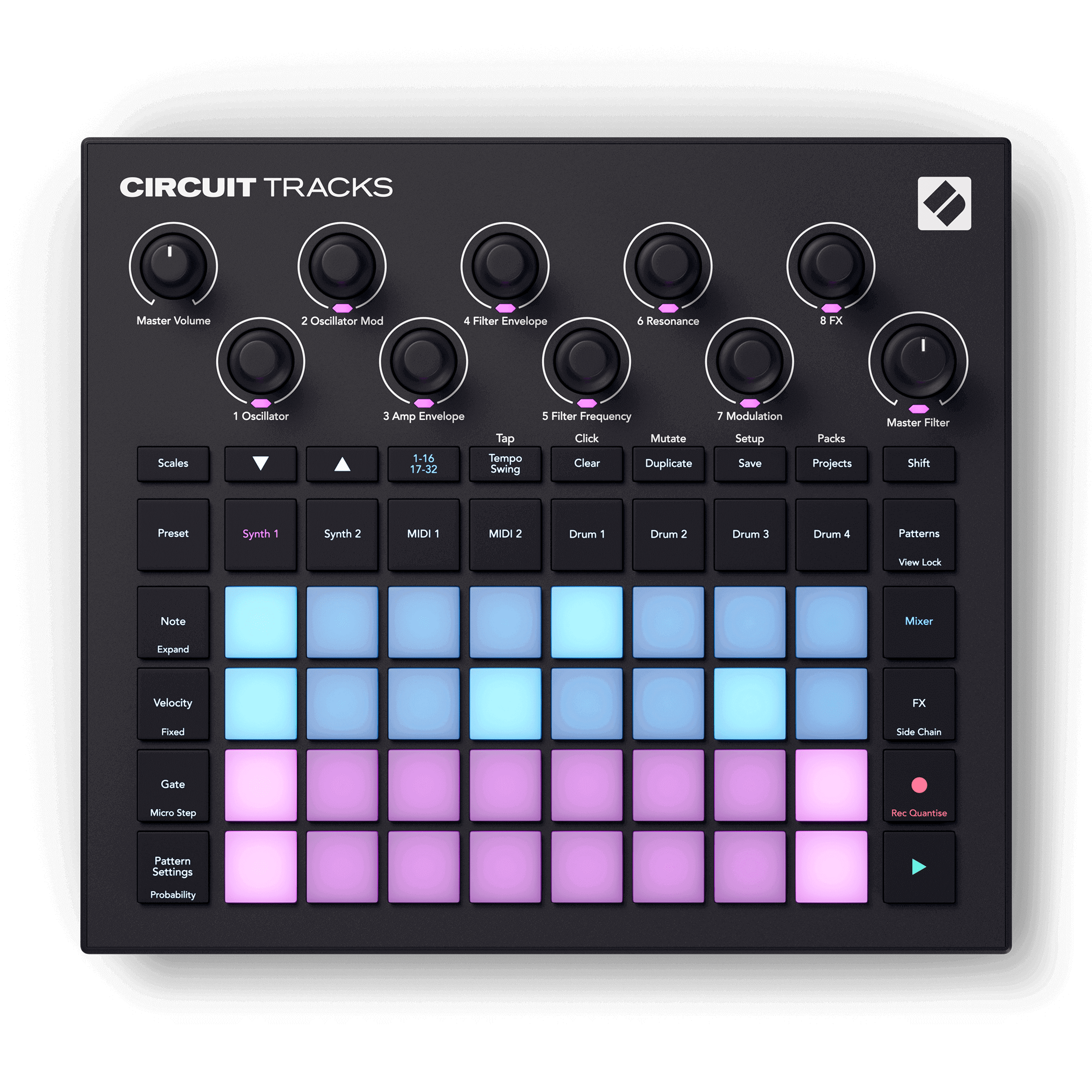 DTM・DAW Novation Circuit DTM・DAW novation Circuit Tracks Novation Circuit Tracks