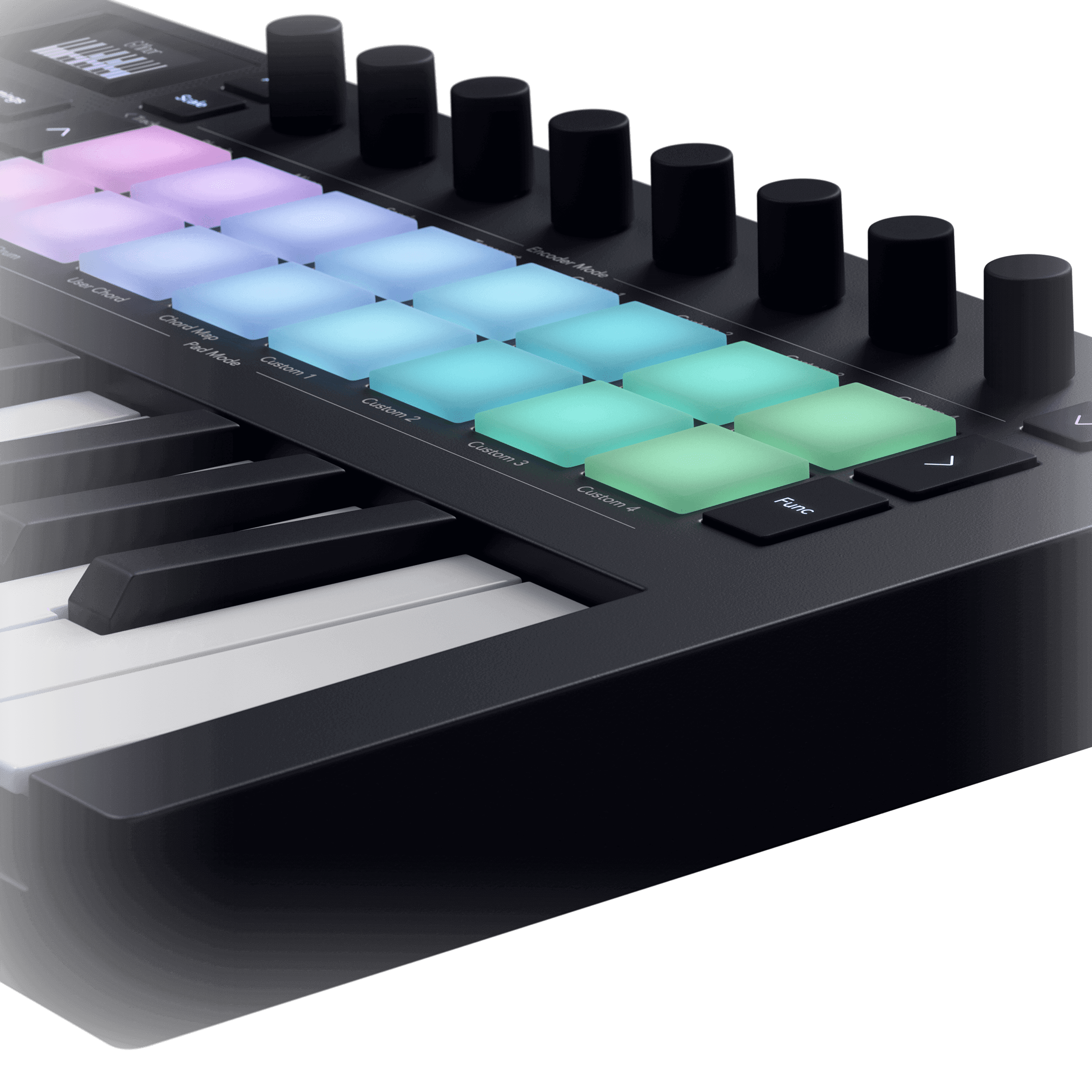 Novation Launchkey Mini 25 MK4 MIDIキーボード Novation Launchkey Mini 25 MK4 Controller-keyboard
