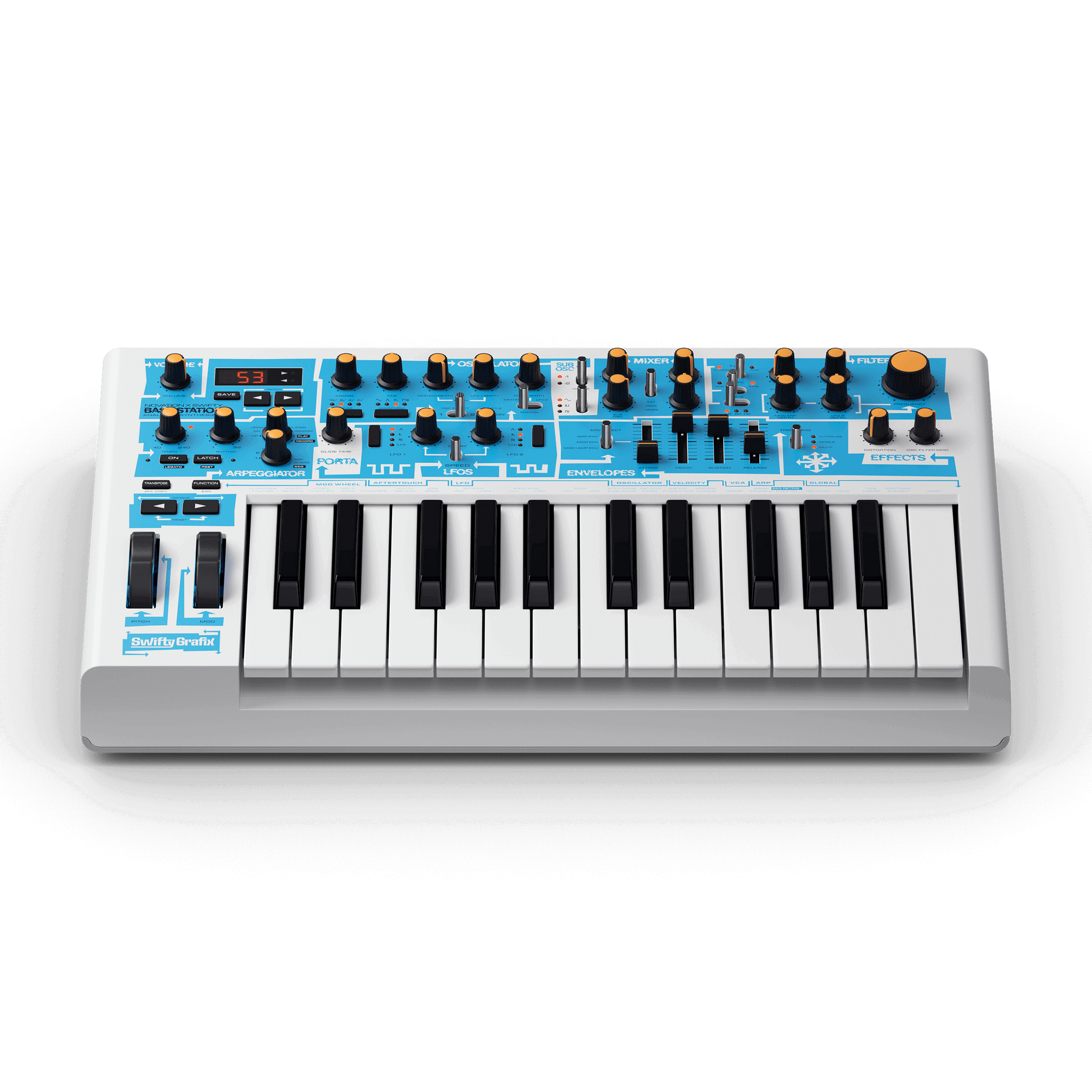 【ほぼ新品】Novation BassStation Rack 音源モジュール Novation Bass Station Rack | Vintage Synth Explorer