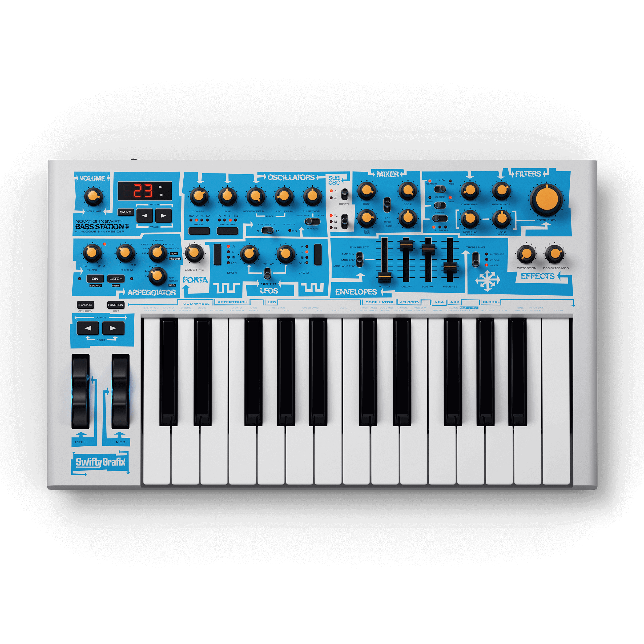 Amazon.com: Novation Bass Station II Analog Monosynth
