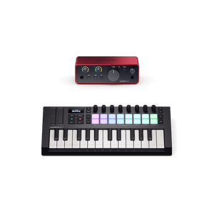Launchkey Mini 25 + Focusrite Scarlett Solo - Bundle