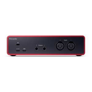 Focusrite Scarlett 2i2 4th Generation Back