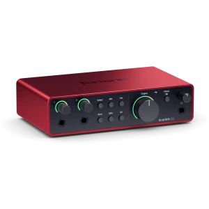 Focusrite Scarlett 2i2 4th Generation Left