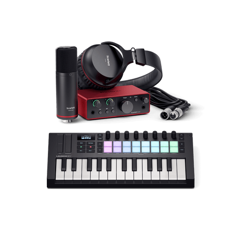 Launchkey Mini 25 + Focusrite Scarlett Solo Studio - Bundle