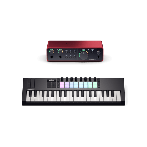 Launchkey Mini 25 + Focusrite Scarlett 2i2 - Bundle