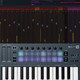 FLkey Mini y FL Studio faders de volumen