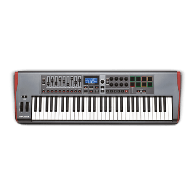 Novation Impulse 61 MIDIキーボード ほぼ新品 impulse-61-overhead-2400-