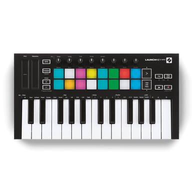 【新品同様!】 NOVATION LAUNCHKEY 25 MK3 LKMini-Overhead-2400-x-2400-