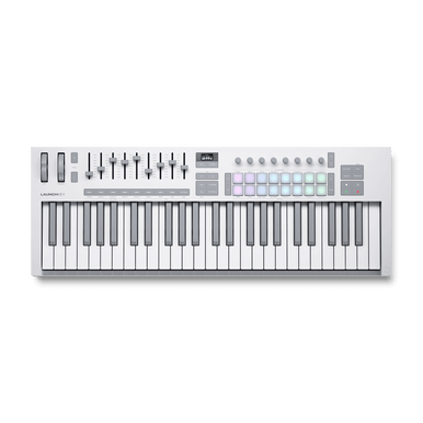 novation Launchkey 49 MIDIキーボード Launchkey 49 White MK4 - Refurbished | Novation