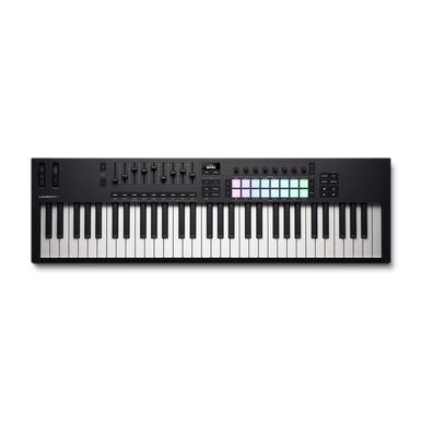 Novation/Launchkey 61 Mk4 MIDIキーボード 61鍵 LK61-MKIV-Straight-Top-2400-