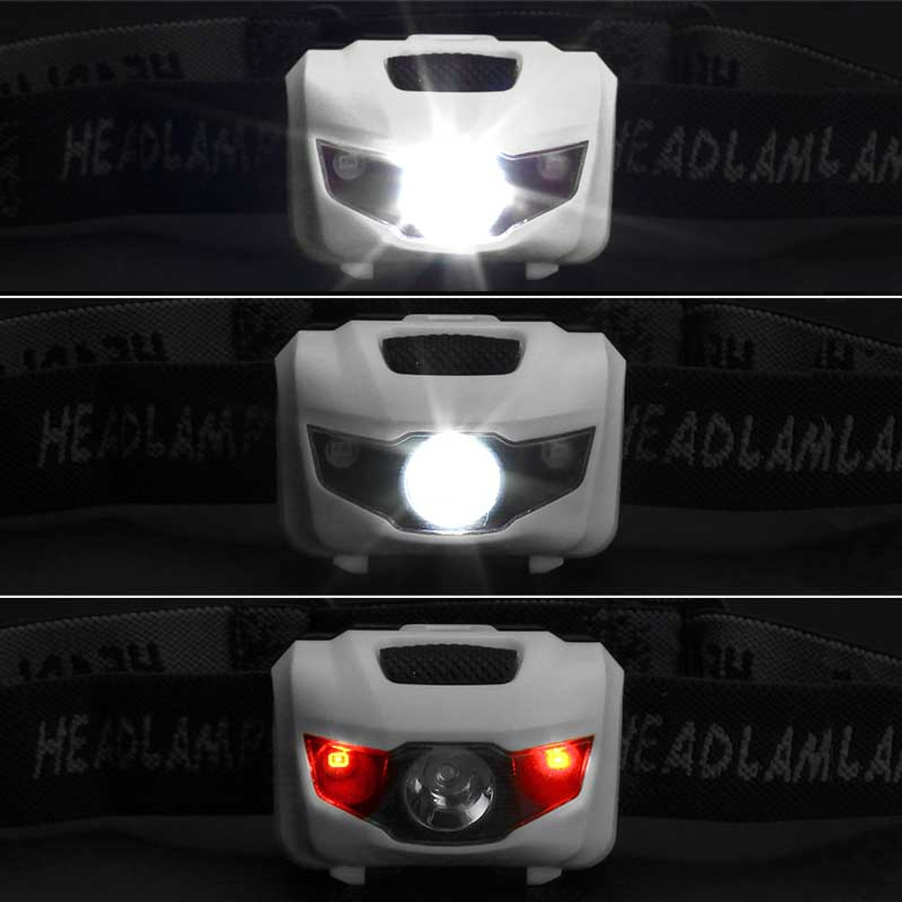 LED Headlamp (White) The Pirates Lair Store