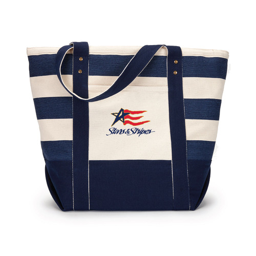 Dennis Conner Stars & Stripes '92 Zippered Canvas Boat Tote