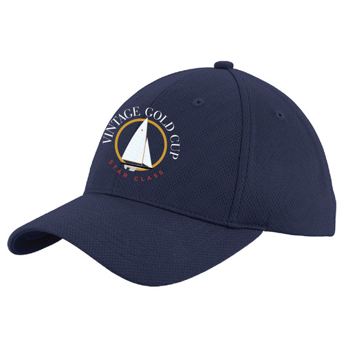 Vintage Gold Cup 2021 Wicking Sailing Cap (Customizable)