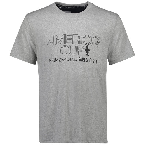 36th America's Cup Line Tee — Gray