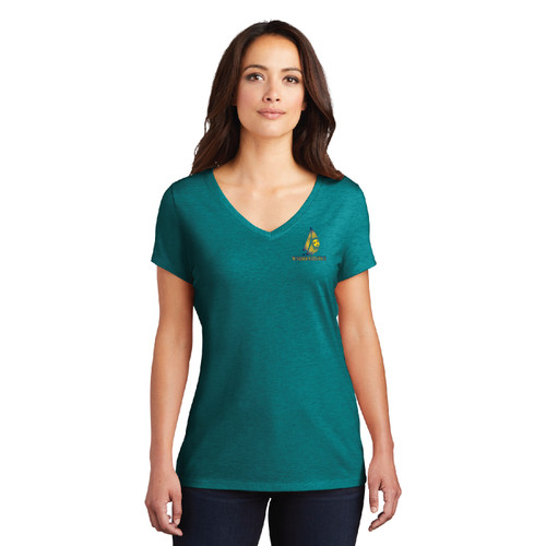 2022 Summer Sailstice Women's V-Neck Tri-Blend Cotton T-Shirt