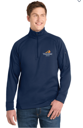 TransPac 2025 Men's Midweight 1/4 zip Pullover (Customizable)