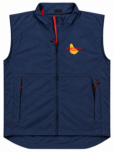 Mount Gay Rum Vintage Logo Vest by Gill-Navy