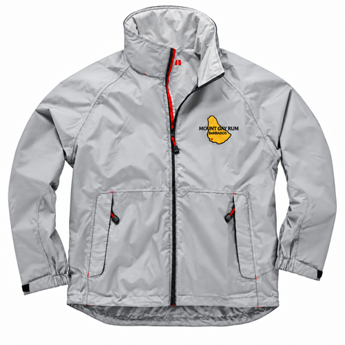 Mount Gay Rum Vintage Logo Inshore Jacket by Gill-Silver