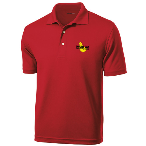 Mount Gay® Rum Men's Moisture Wicking Polo (Customizable)