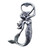 Antique Silver Cast Iron Arching Mermaid Bottle Opener