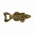 Rustic Gold Cast Iron Fish Bottle Opener