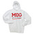 Vintage Men of Grainger Hoodie Sweatshirt by Rita Hoshino (White)