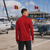Mount Gay® Rum Men's 1/4 Zip Wicking Sailing Shirt