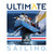 Ultimate Sailing US-55 Stars & Stripes "Transom" Men's 1/4 Zip Wicking Sailing Shirt (Customizable)