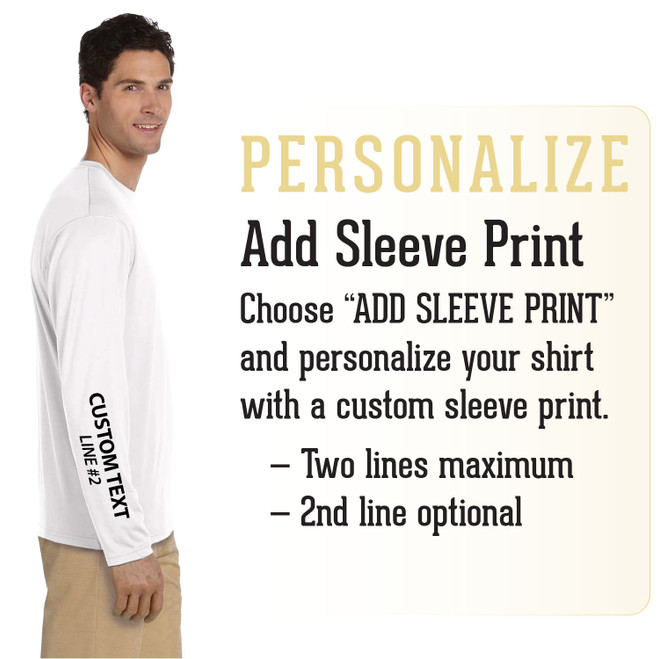 South Shore Yacht Club UPF 50+ Wicking Shirt (Customizable)