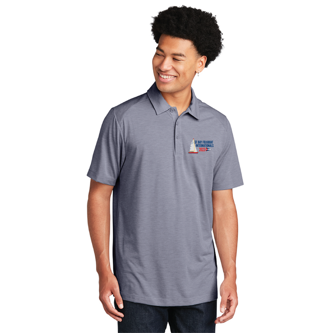Folkboat 2023 International Regatta Men's Wicking Polo (Customizable)
