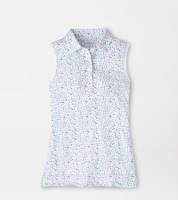 PETER MILLAR Mount Gay Rum Ladies Golf Shirt