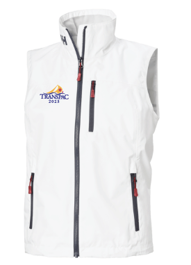 TransPac 2025 Womens Crew Vest 2.0 by Helly Hansen-White