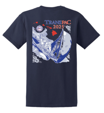 TransPac 2025 Men's Cotton Shirt Navy