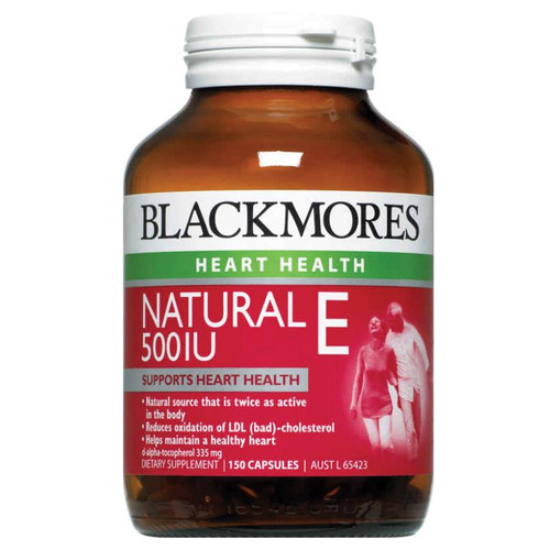 Blackmores Natural Vitamin E 500 iu  150 Capsules