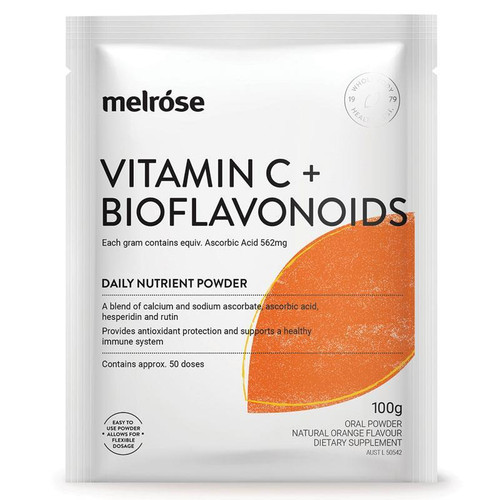 Melrose Vitamin C + Bioflavanoids - 100g