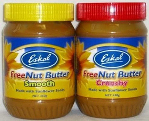 Eskel - FreeNut Butter - 450g - Crunchy or Smooth