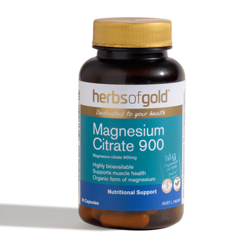 Herbs of Gold Magnesium Citrate  - Capsules