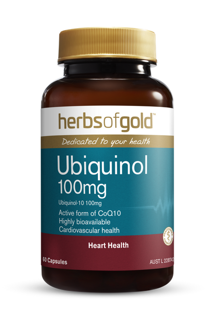 Herbs of Gold Ubiquinol 100mg - Capsules
