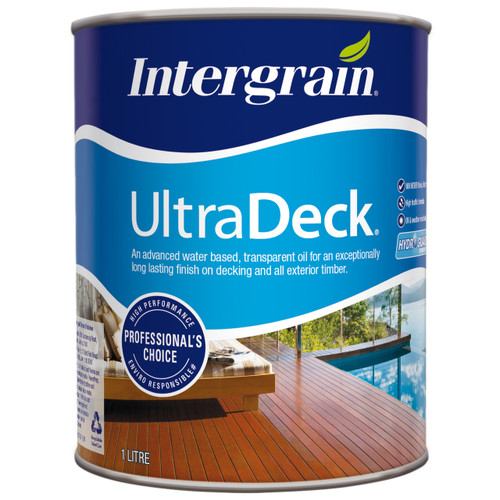 INTERGRAIN ULTRADECK SPOTTED GUM 1L