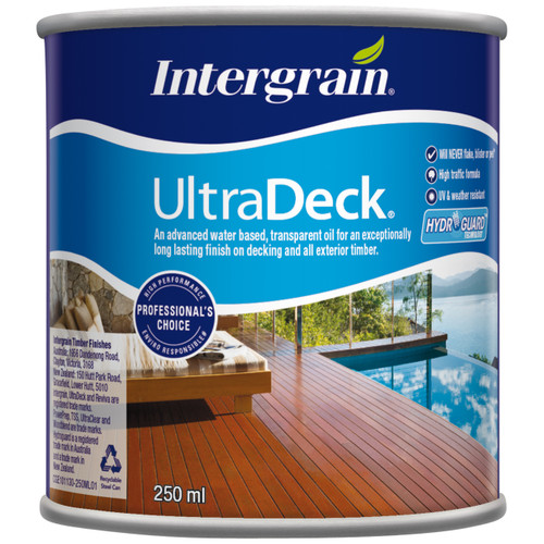 INTERGRAIN ULTRADECK SPOTTED GUM 250ML