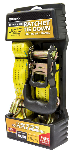 Ratchet Heavy Duty 38mm X 4m